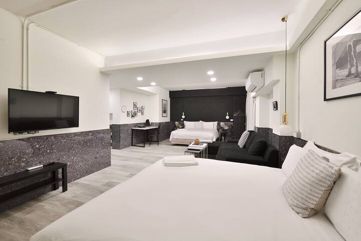 B / 北歐舒適寬敞4房5衛~16人房/MRT中山國中站5Mins/上引水產 gallery image 4