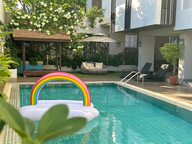 130m²Apt 2B(3beds)/BTS Phrom Phong /EmSphere/Pool