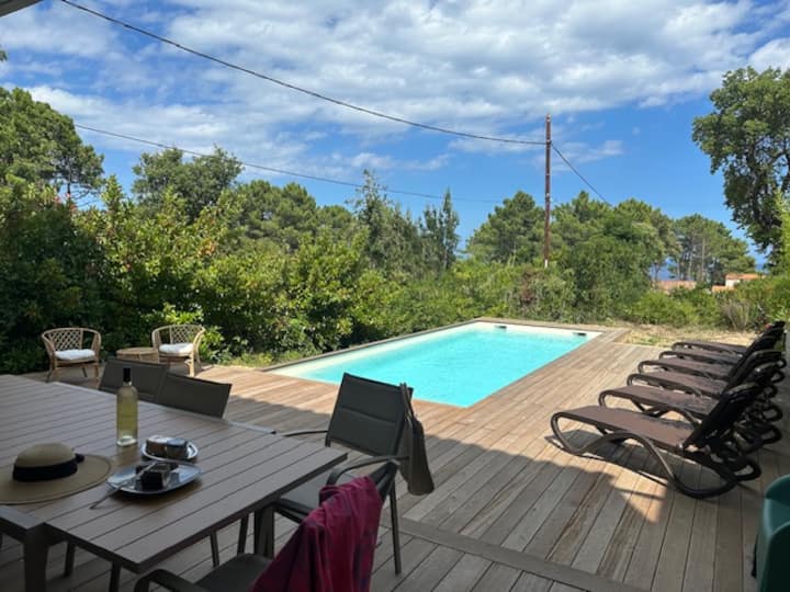 Villa Kalliste Piscine Privée 4 Ch 4 Sdb - Solenzara