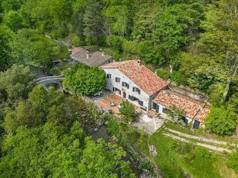 The Mill and its sheepfold