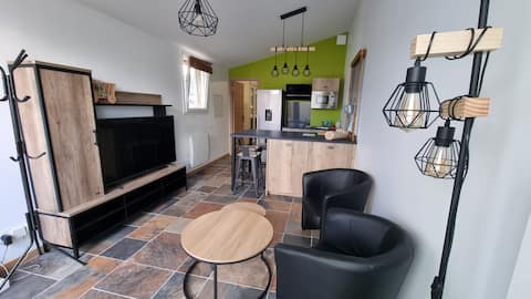 2-room quiet place between the bay and Bordeaux