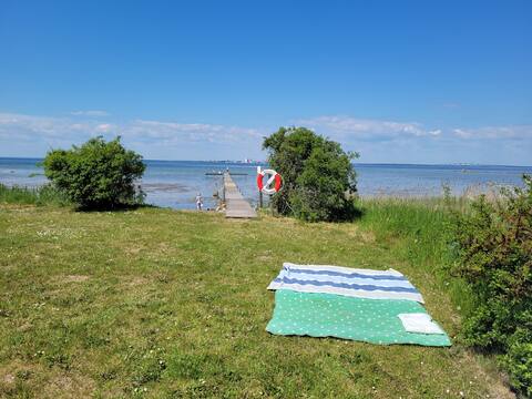 Big house by the sea