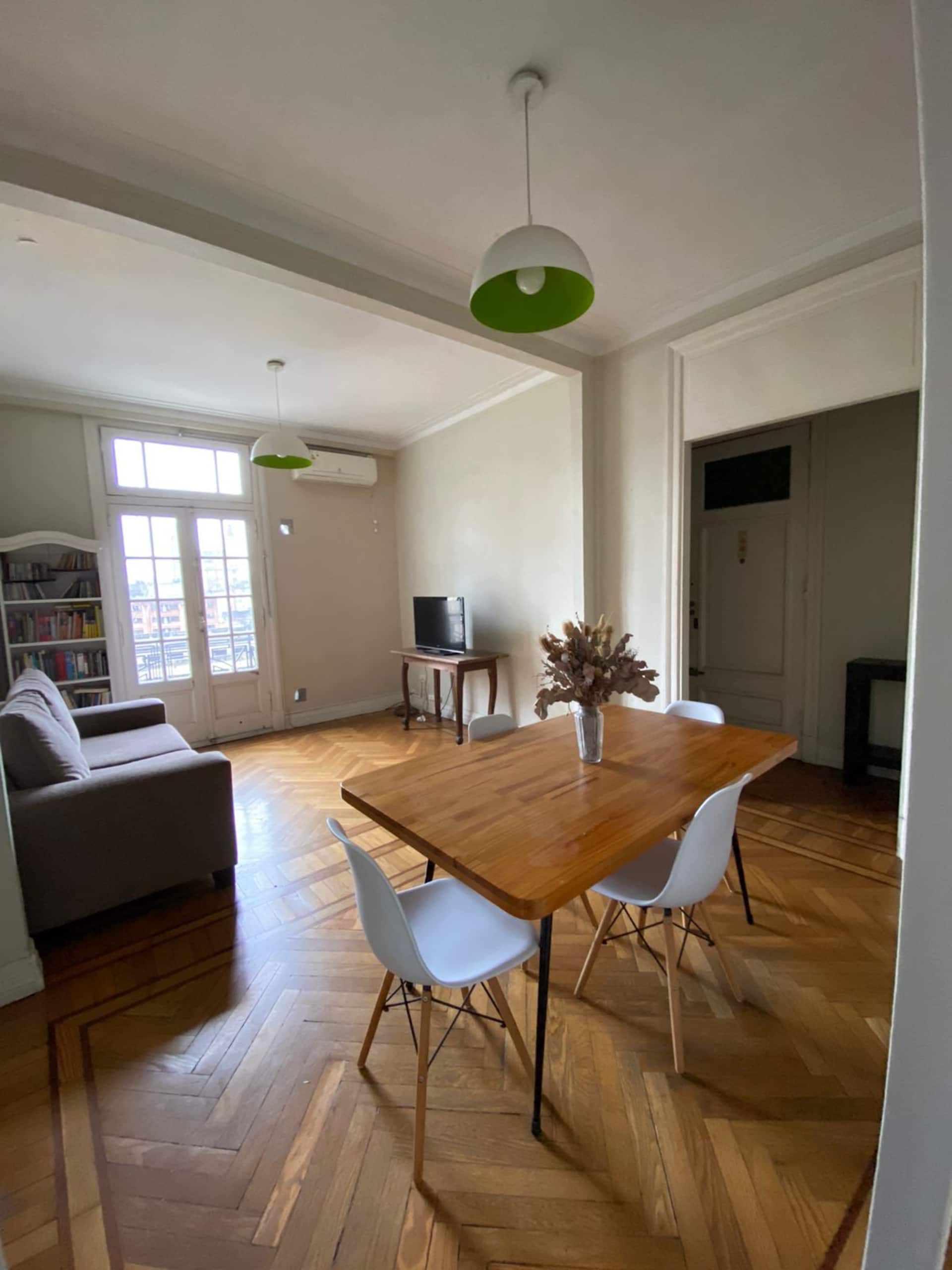 Spacious, warm and bright