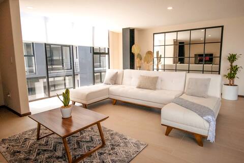 Penthouse with panoramic view in Metepec