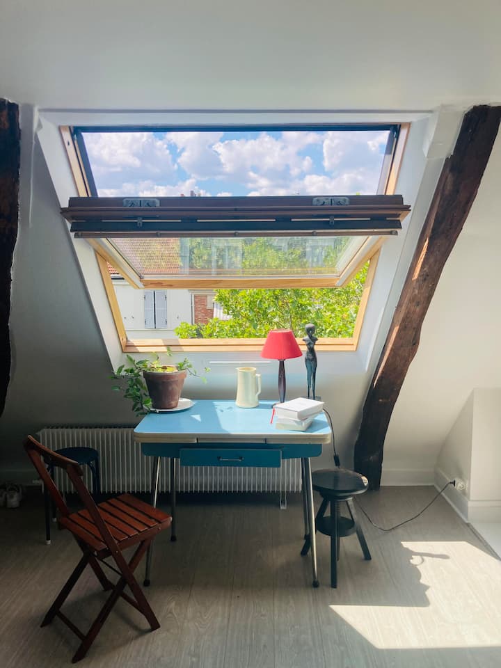 Cosy Studio Near Montmartre - Paryż
