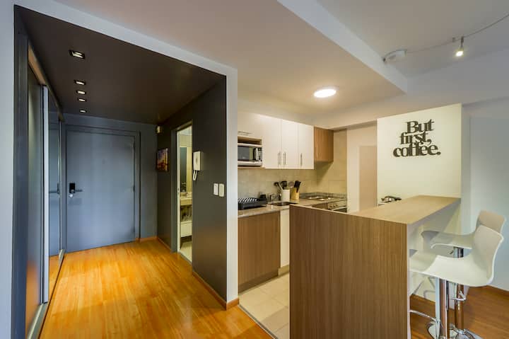 Furnished studio apartment in Chacarita