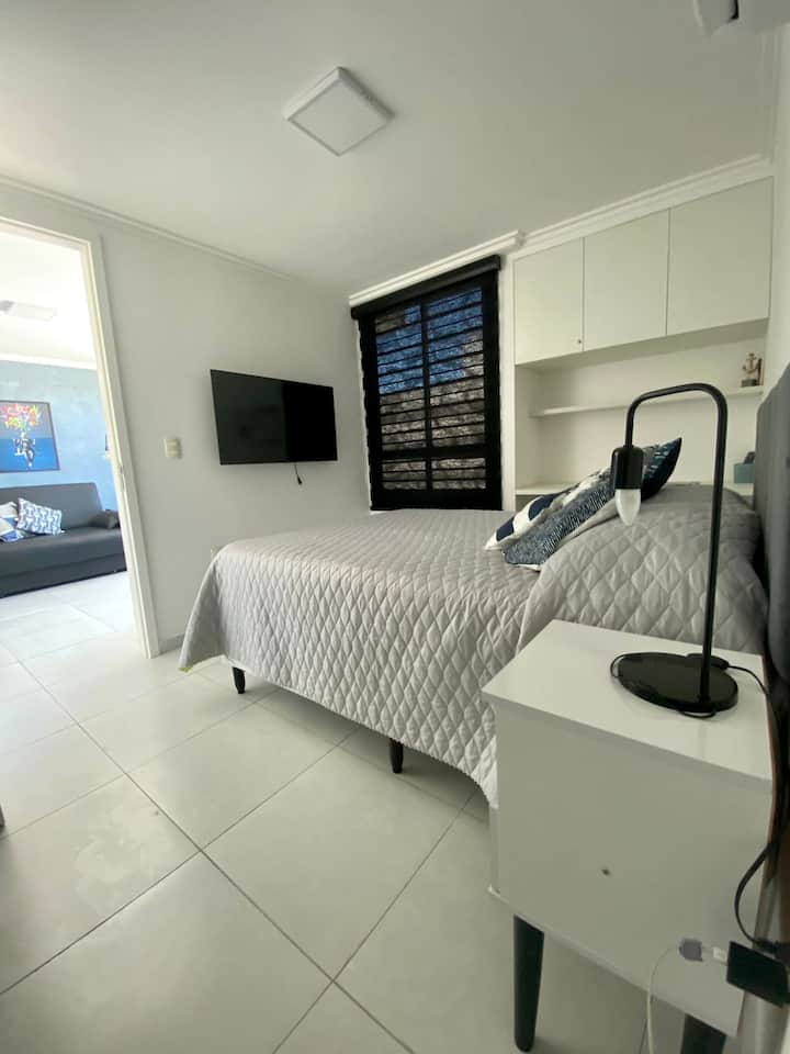 Camera tranquilla e pulita.