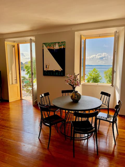 Annuncio Airbnb popolare: Isola Bella large charming accommodation overlooking the lake a Verbania