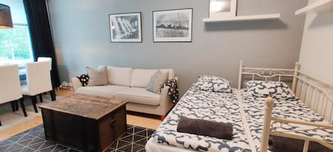 Popular Airbnb listing: Quiet two-bedroom apartment, Free Wifi/Netflix/parking in Turku