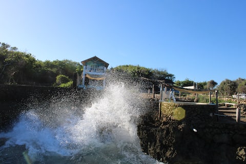 El Bucanero oceanfront villas.