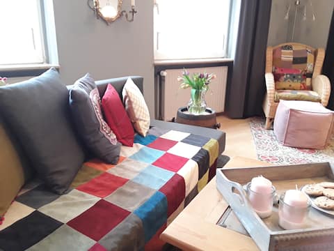 Leistungsstarkes Airbnb: cosy flat, central and bright, up to 2 persons in Koblenz