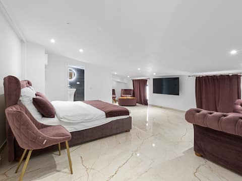 Burgundy Apartment
