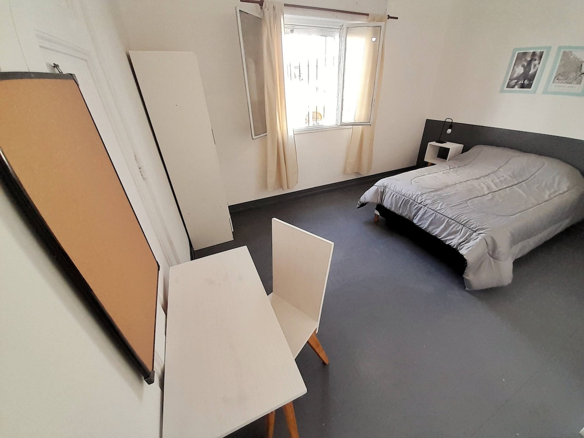 Habitación privada en departamento compartido en Palermo