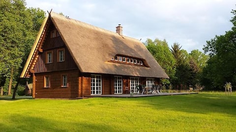 Exclusive wooden house