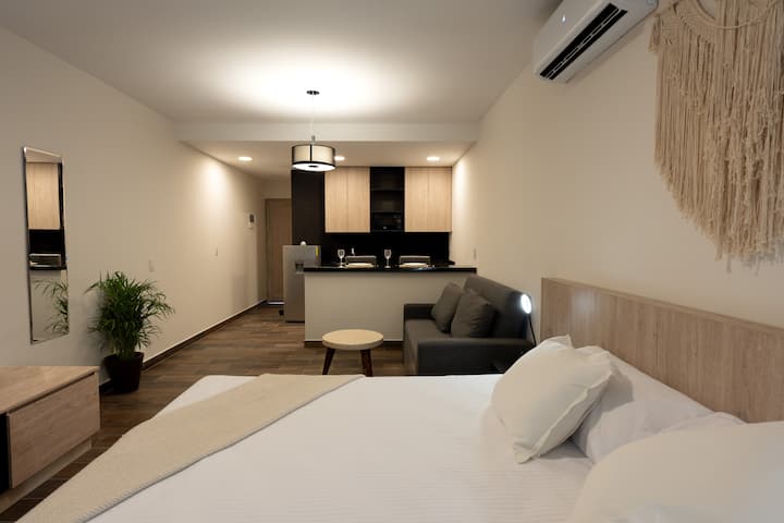 "Cama perfecta para soñar con la belleza de Tulum."
