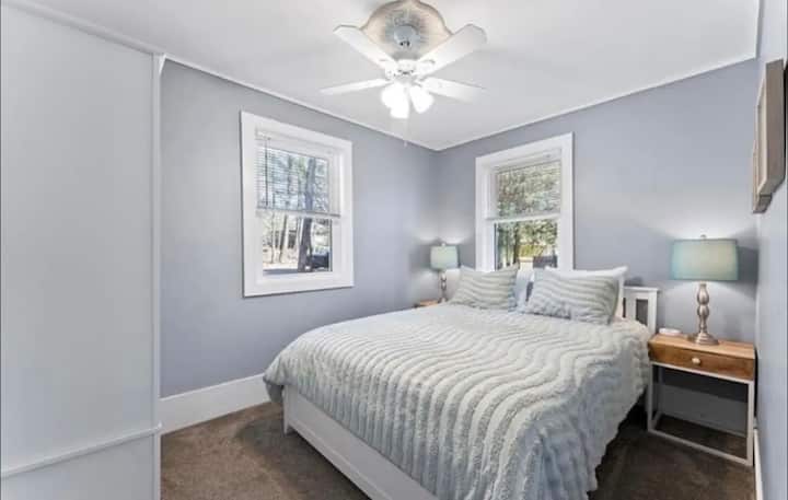 Bedroom #2,  with a queen size adjustable bed and remote control