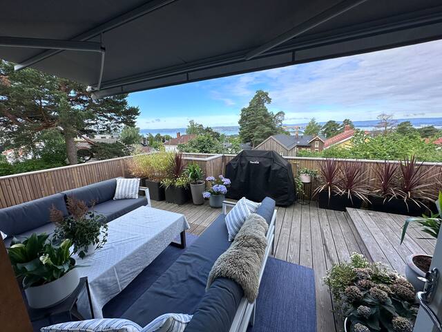 Huset med utsikt og stor hage gallery image 3