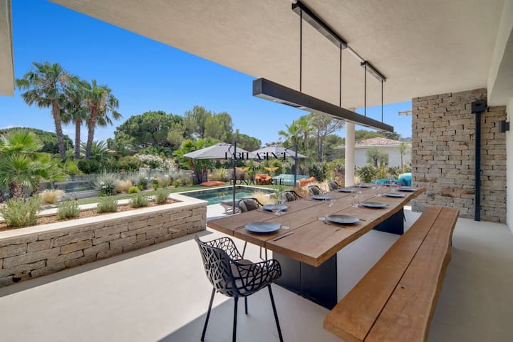 Villa Contemporaine Avec Piscine - Saint-Tropez