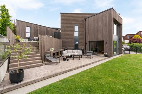 Stunning house near Pulpit rock.  Big outdoor area