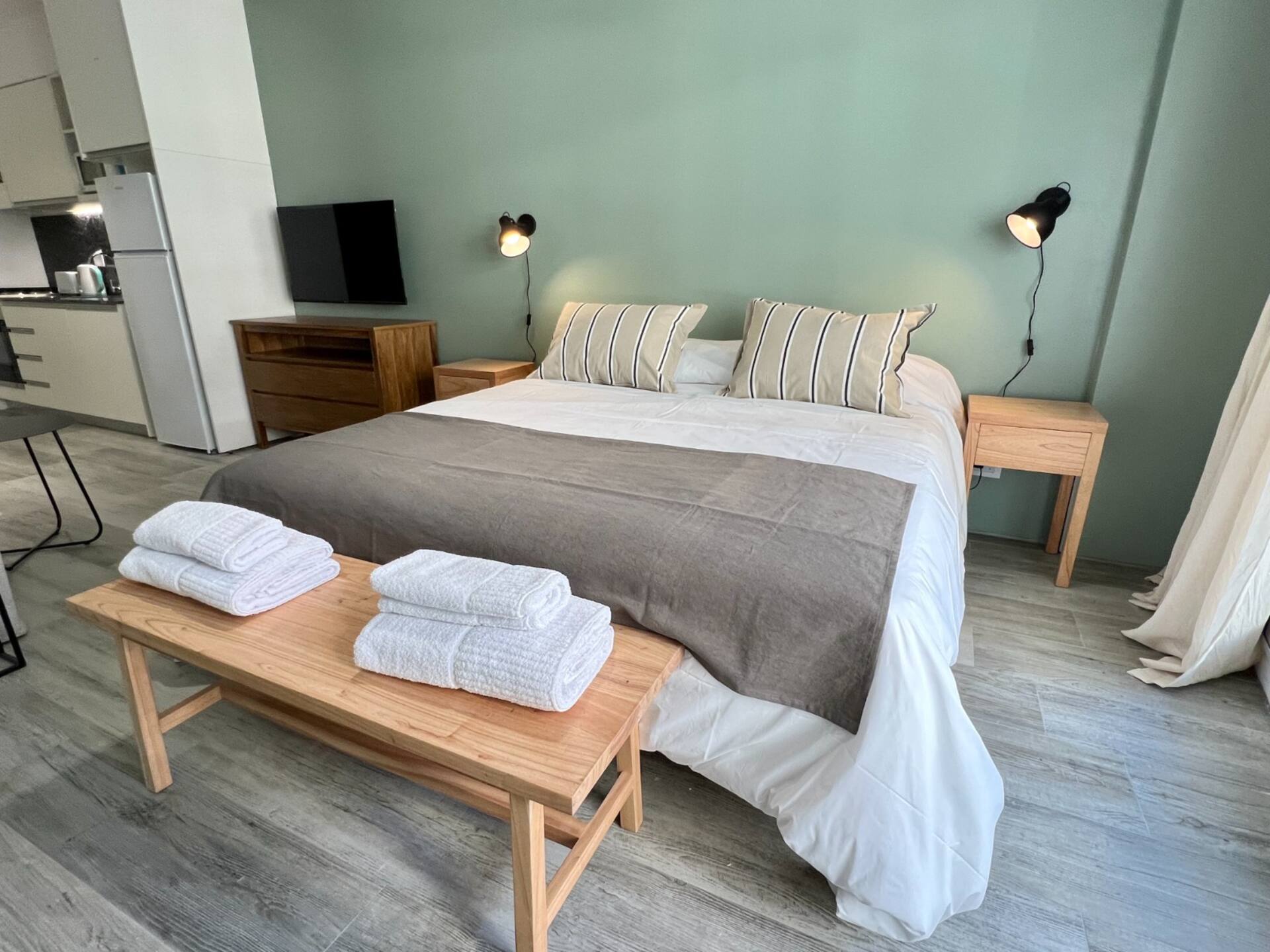 Однокомнатная квартира в Recoleta, 1 спальня в Bustamante Suites 1B