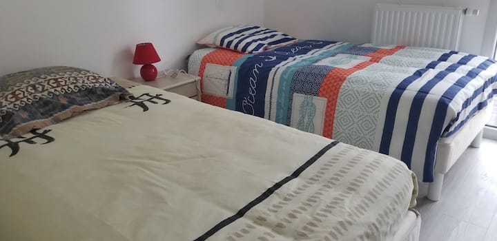 Habitación. 2. 

2 camas de 90