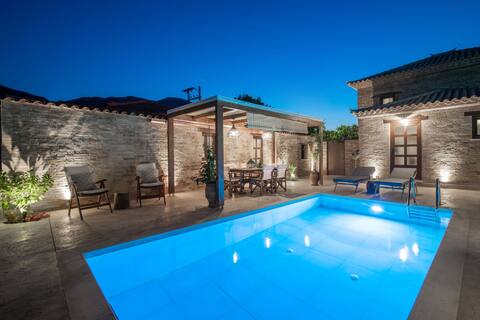 Villa Frontale -Renovated Zakynthian Pool Villa