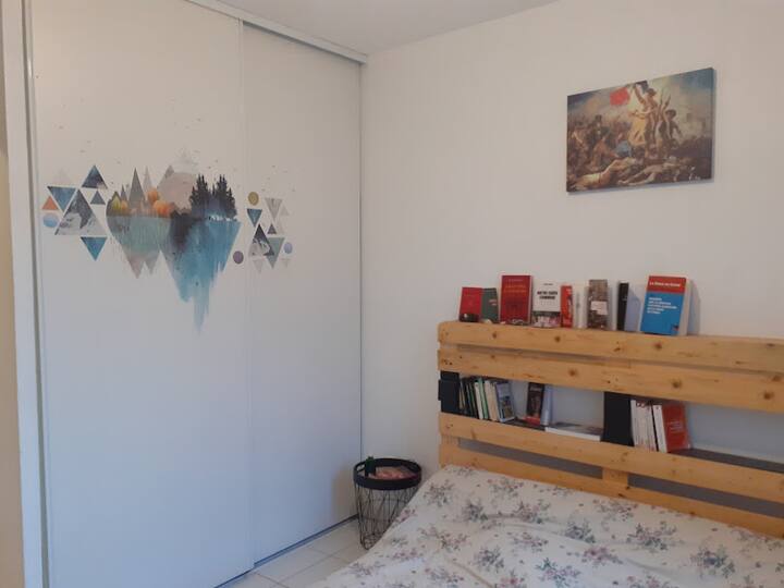 Habitación de cama doble 140x190