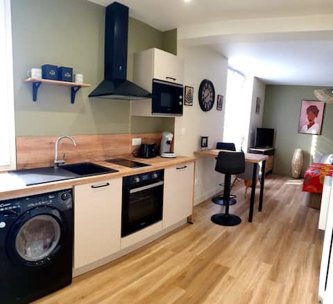 Propriété Airbnb réussie: New studio close to the beach à Barneville Carteret