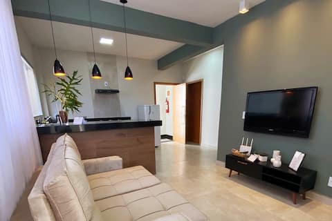 Central apartment, 3 bedrooms, near Ufla and Unilavras