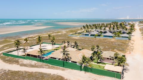 New seafront villa, on the kite spot