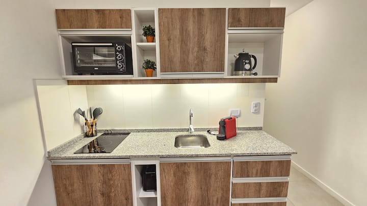 Apartamento de 1 quarto em San Telmo, com varanda e piscina