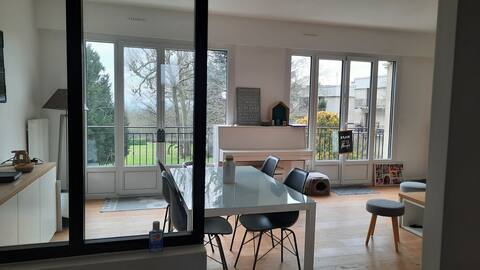 Spacious and bright apartment.