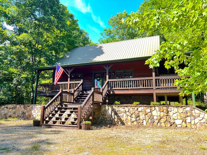 Peaceful Cabin in Blue Ridge Cabins for Rent in Blue Ridge,