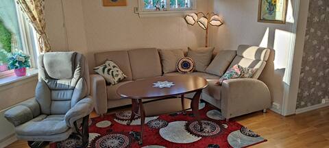 Successful Airbnb property: Apartment on 1st floor. in Ringerike