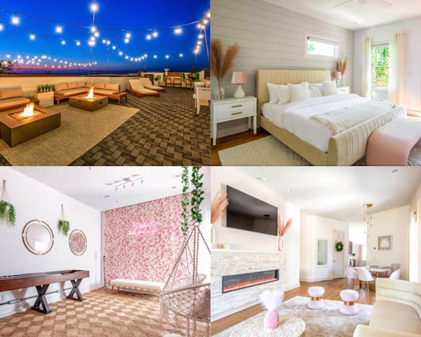 Bachelorette Bash! Sleeps 20! 2 Private rooftops!