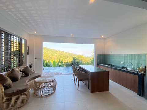 lovina ocean and hill view 2 bedroom
