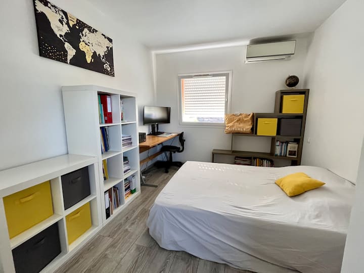 Dormitorio 2 - escritorio - unos 12 m²