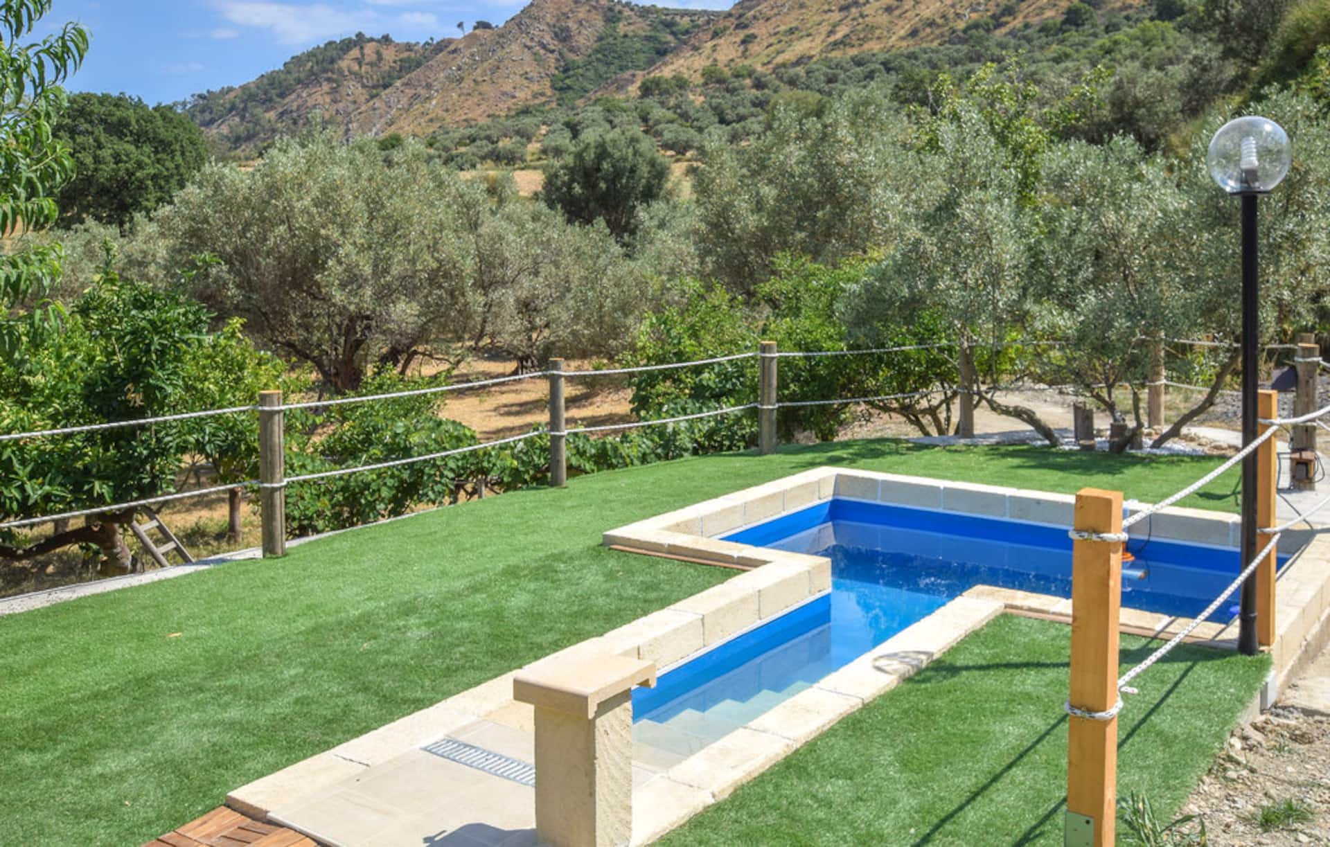 Beach house in nature in Copanello