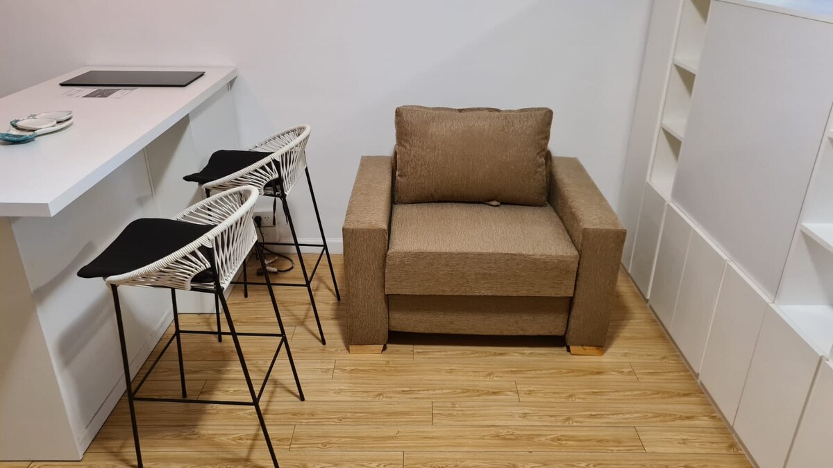 Monoambiente con cochera en Palermo