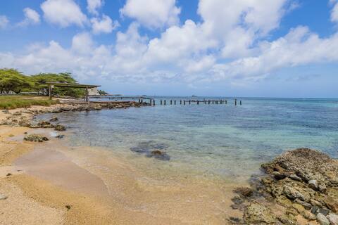 Secluded Beachfront Gem ~ Pool ~ Patio ~ View ~BBQ