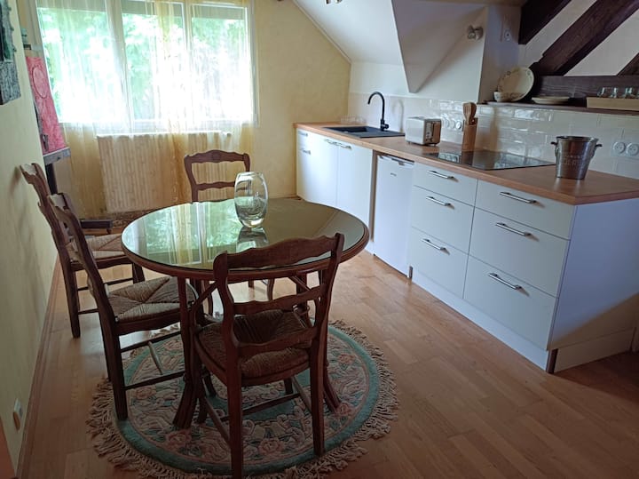 Gîte Style Loft à La Campagne à 1h20 De Paris - Courtenay