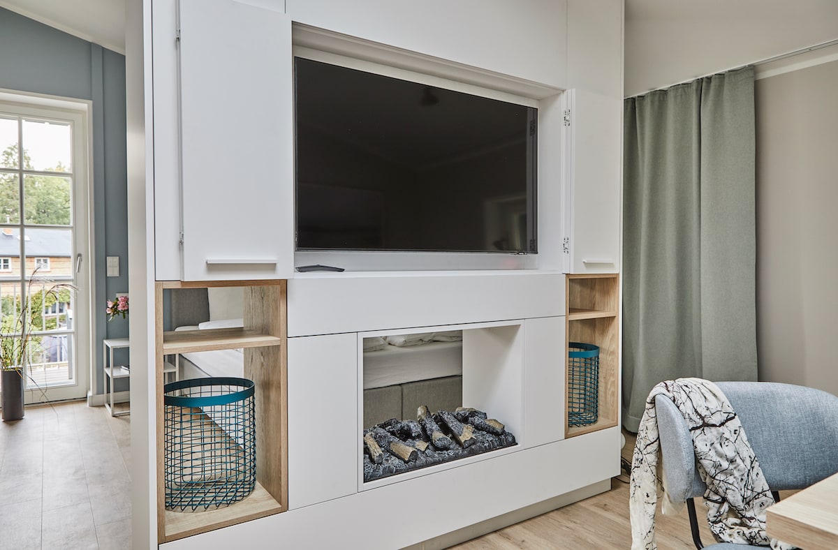 Top Airbnb: Beach happiness - wellness studio with steam bath - balcony à Prerow