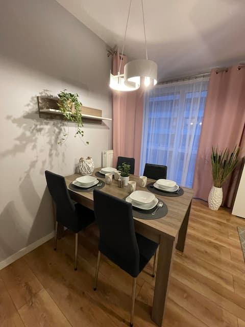 Successful Airbnb property: Apartment 3 rooms, free parking. Krakow in Czyżyny