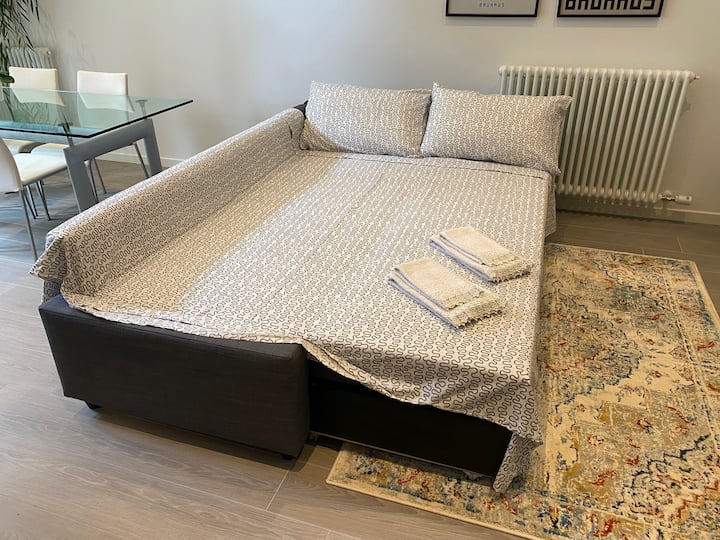 Sofá cama para dos personas