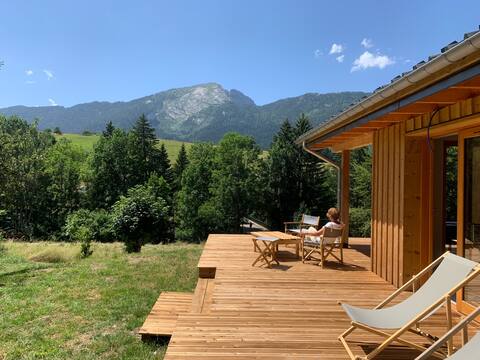 Chartreuse Wooden House