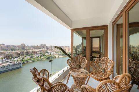 Brassbell l 2BR Nile view in zamalek 80