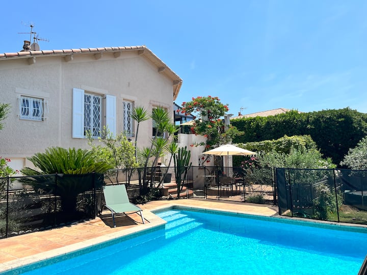 La Missidi - Belle Villa Provençale Avec Piscine - Nice