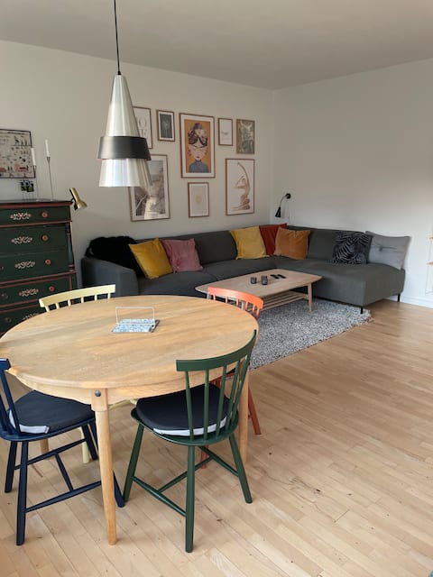 Central apartment close to forest