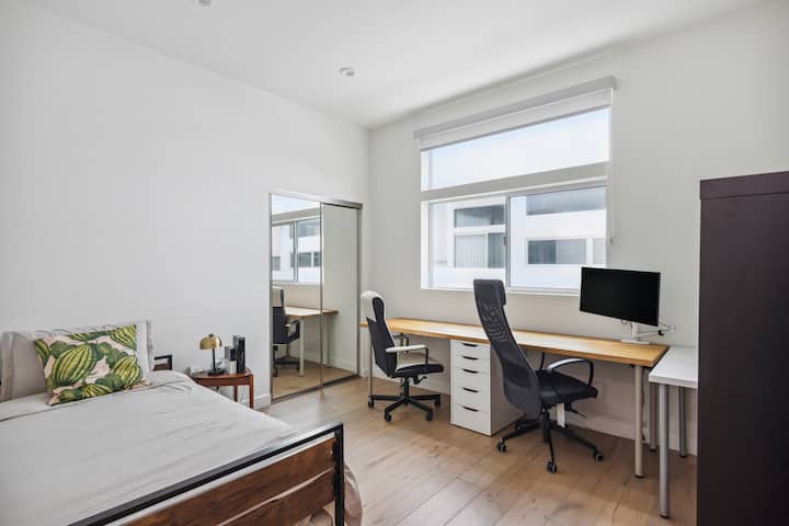 Bedroom 1 with working space 