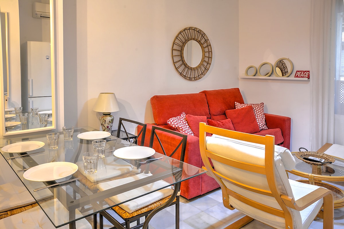 Top performing Airbnb: Apartment in Plaza Anita in Barrio León